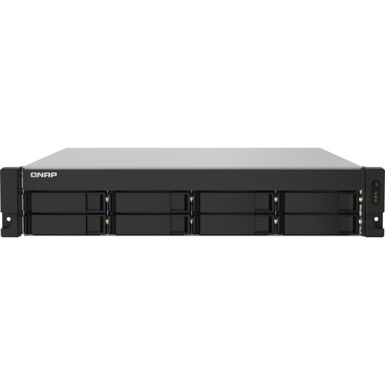 QNAP TS-832PXU-RP-4G NAS 8-Bay [0/8 HDD/SSD, 2x 2,5 GbE, 2x 10 GbE SFP+, 1x PCIe-Steckplatz, 4x USB, 4GB RAM]